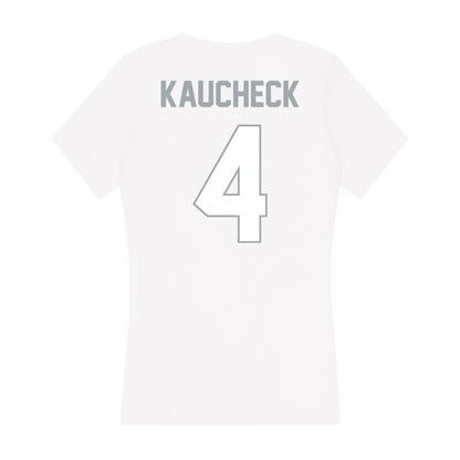 Ohio State - NCAA Women's Lacrosse : Katie Kaucheck - Classic Shersey Women's V-Neck T-Shirt-1