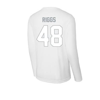 Ohio State - NCAA Football : Dalton Riggs - Activewear Long Sleeve T-Shirt-1