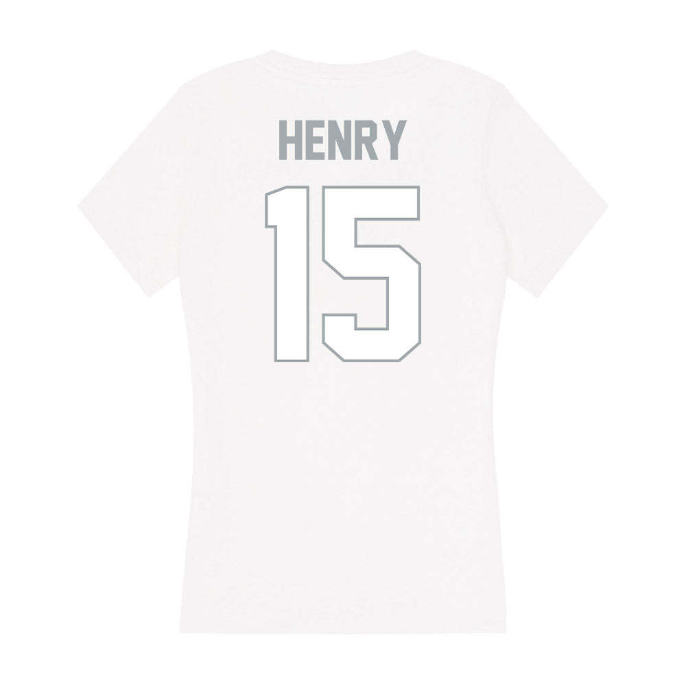 Ohio State - NCAA Women's Basketball : Seini Henry - Classic Shersey Women's V-Neck T-Shirt-1