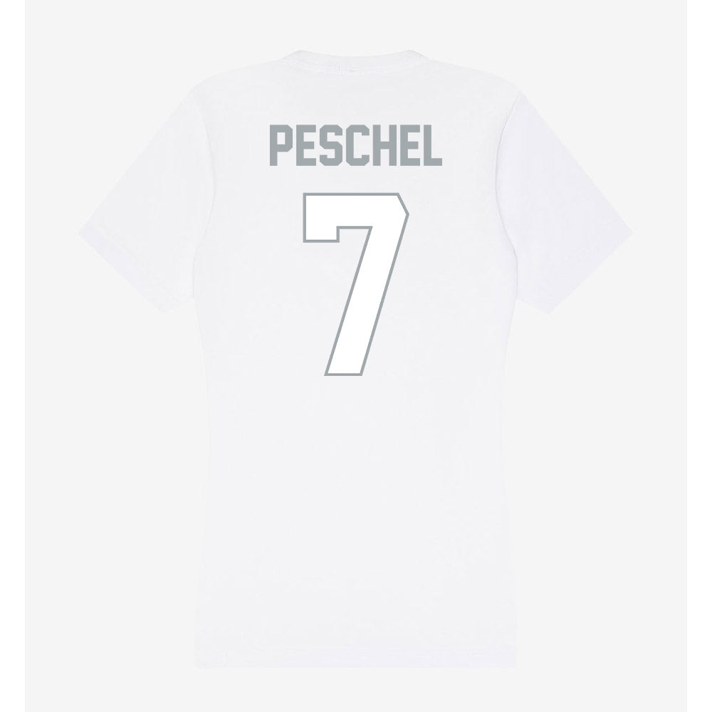 Ohio State - NCAA Women's Ice Hockey : Emma Peschel - Classic Shersey Women's V-Neck T-Shirt-1