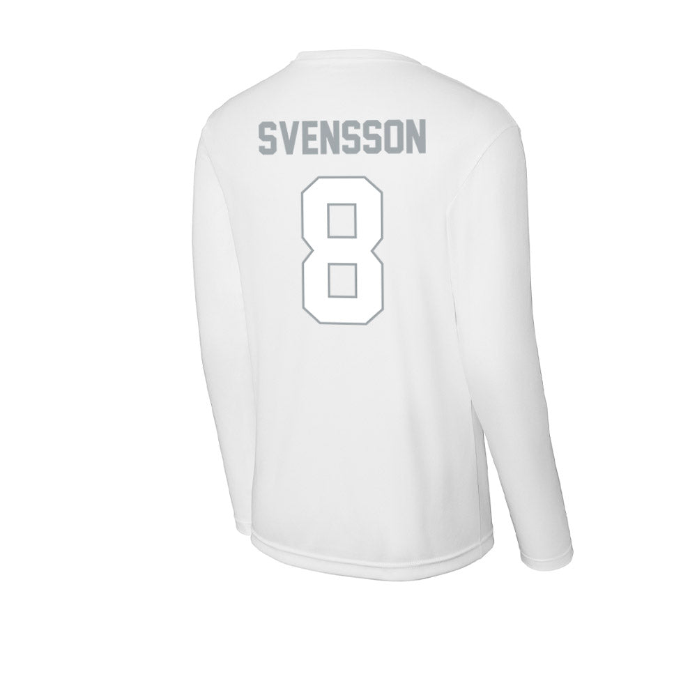 Ohio State - NCAA Women's Ice Hockey : Hilda Svensson - Activewear Long Sleeve T-Shirt-1