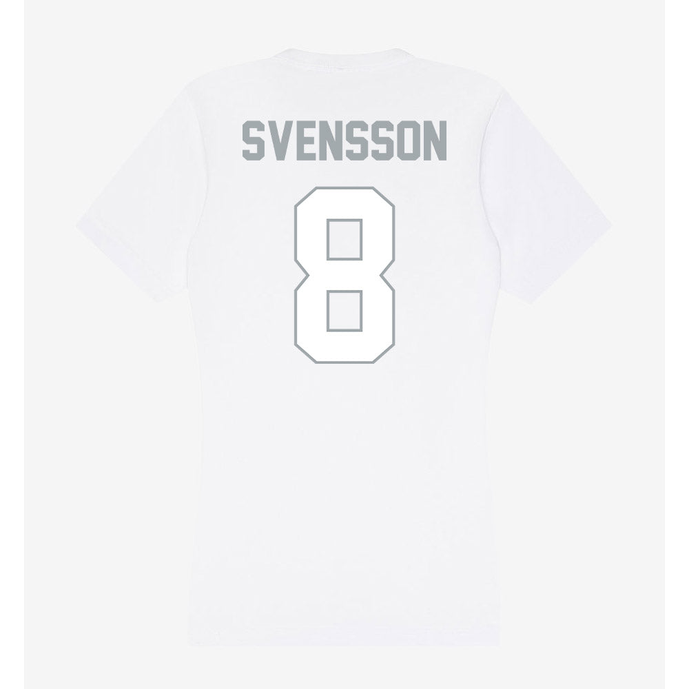 Ohio State - NCAA Women's Ice Hockey : Hilda Svensson - Women's V-Neck T-Shirt-1