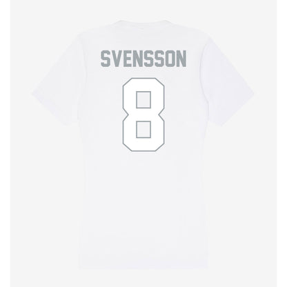 Ohio State - NCAA Women's Ice Hockey : Hilda Svensson - Women's V-Neck T-Shirt-1