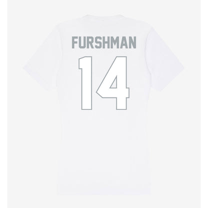 Ohio State - NCAA Men's Lacrosse : Dylan Furshman - Women's V-Neck T-Shirt-1