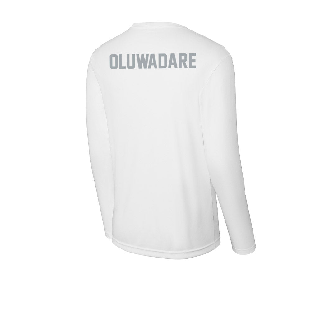 Ohio State - NCAA Women's Tennis : Hephzibah Oluwadare - Activewear Long Sleeve T-Shirt-1