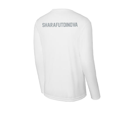 Ohio State - NCAA Women's Swimming & Diving : Nika Sharafutdinova - Activewear Long Sleeve T-Shirt-1