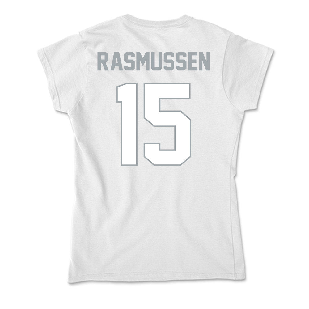Ohio State - NCAA Women's Ice Hockey : Macy Rasmussen - Soft Style Women’s T-Shirt-1