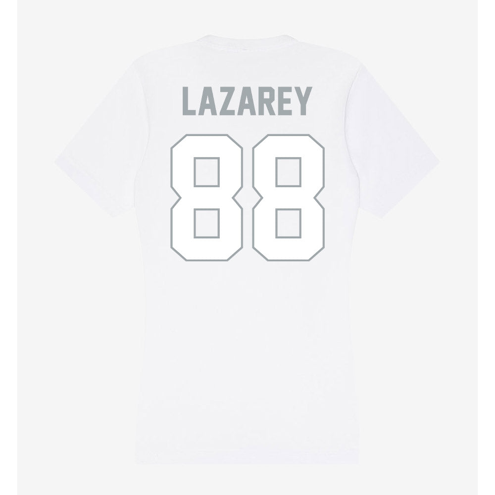Ohio State - NCAA Men's Basketball : Vuk Lazarey - Women's V-Neck T-Shirt-1
