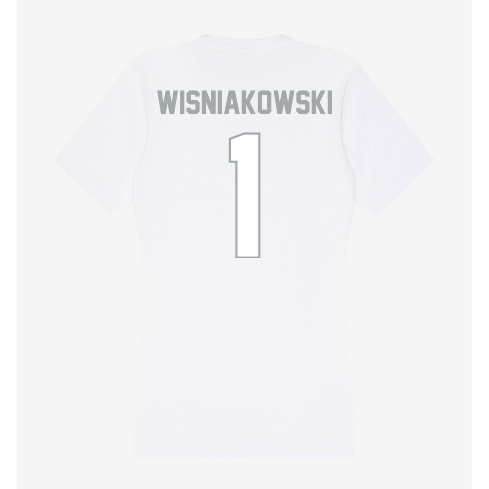 Ohio State - NCAA Men's Volleyball : Tomasz Wisniakowski - Women's V-Neck T-Shirt-1