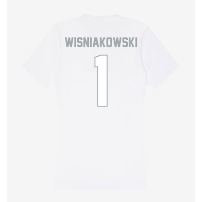Ohio State - NCAA Men's Volleyball : Tomasz Wisniakowski - Women's V-Neck T-Shirt-1