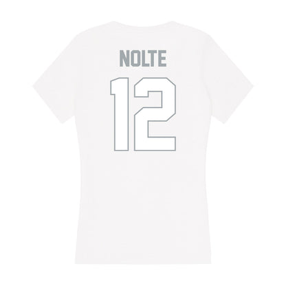 Ohio State - NCAA Men's Volleyball : Ian Nolte - Classic Shersey Women's V-Neck T-Shirt-1