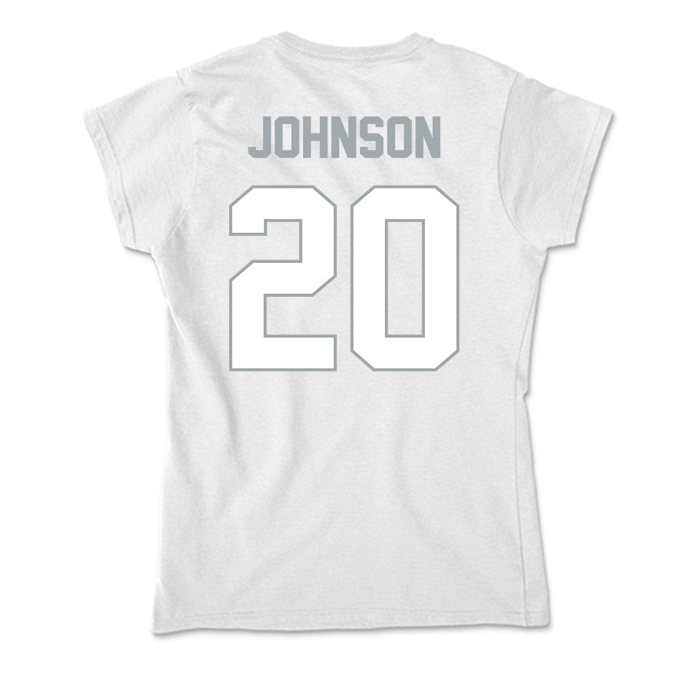 Ohio State - NCAA Football : Cincere Johnson - Soft Style Women’s T-Shirt-1