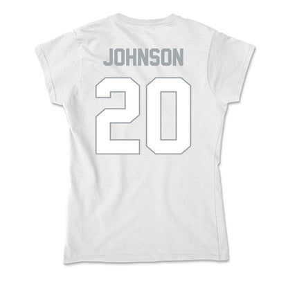Ohio State - NCAA Football : Cincere Johnson - Soft Style Women’s T-Shirt-1