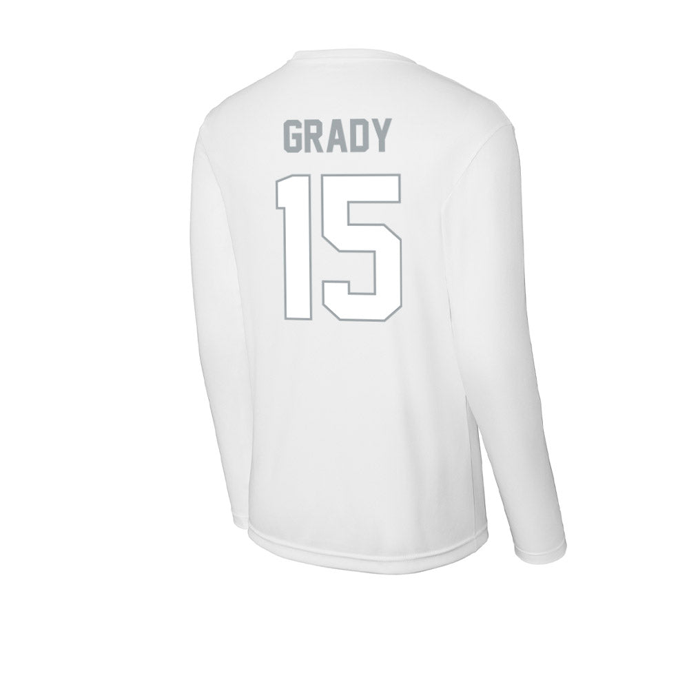 Ohio State - NCAA Football : Zion Grady - Activewear Long Sleeve T-Shirt-1