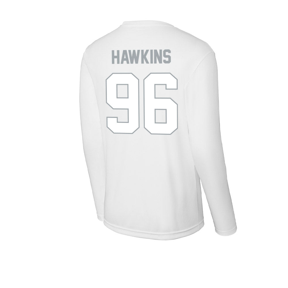 Ohio State - NCAA Football : Connor Hawkins - Activewear Long Sleeve T-Shirt-1