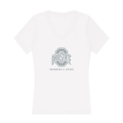 Ohio State - NCAA Men's Swimming & Diving : krystoph Gorski - Classic Shersey Women's V-Neck T-Shirt-0