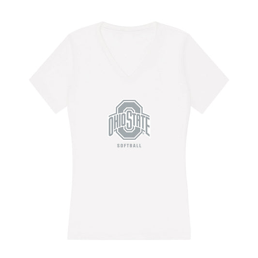 Ohio State - NCAA Softball : Kennedy Kay - Classic Shersey Women's V-Neck T-Shirt-0