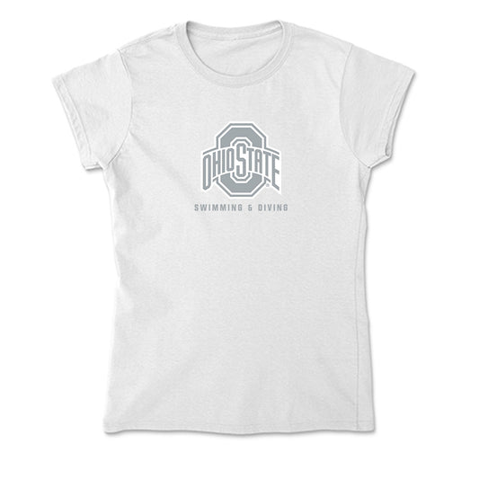 Ohio State - NCAA Women's Swimming & Diving : Adair Shaw - Soft Style Women’s T-Shirt-0