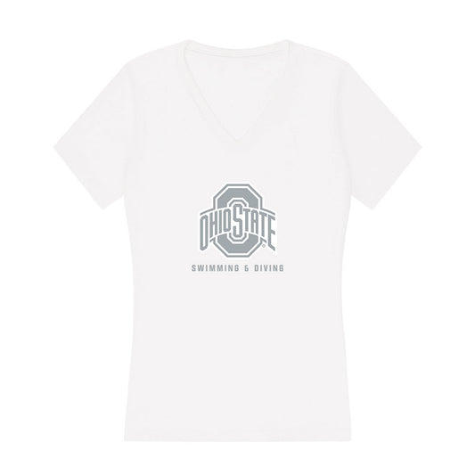 Ohio State - NCAA Men's Swimming & Diving : Kylie Flory - Classic Shersey Women's V-Neck T-Shirt-0