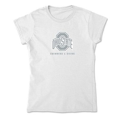 Ohio State - NCAA Women's Swimming & Diving : Danika Varda - Soft Style Women’s T-Shirt-0