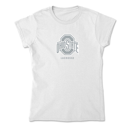 Ohio State - NCAA Men's Lacrosse : David Evanchick - Soft Style Women’s T-Shirt-0