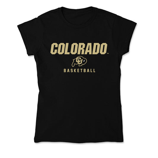 Colorado - NCAA Women's Basketball : Aniya' Foy - Soft Style Women’s T-Shirt-0