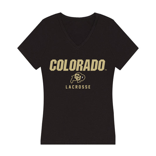 Colorado - NCAA Women's Lacrosse : Molly Reed - Women's V-Neck T-Shirt-0