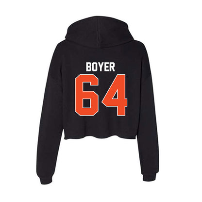 Florida - NCAA Football : Eagan Boyer - Women's Crop Fleece Hoodie-1