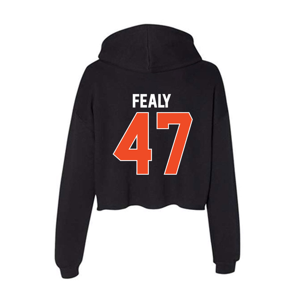 Florida - NCAA Football : Miller Fealy - Women's Crop Fleece Hooded Sweatshirt-1