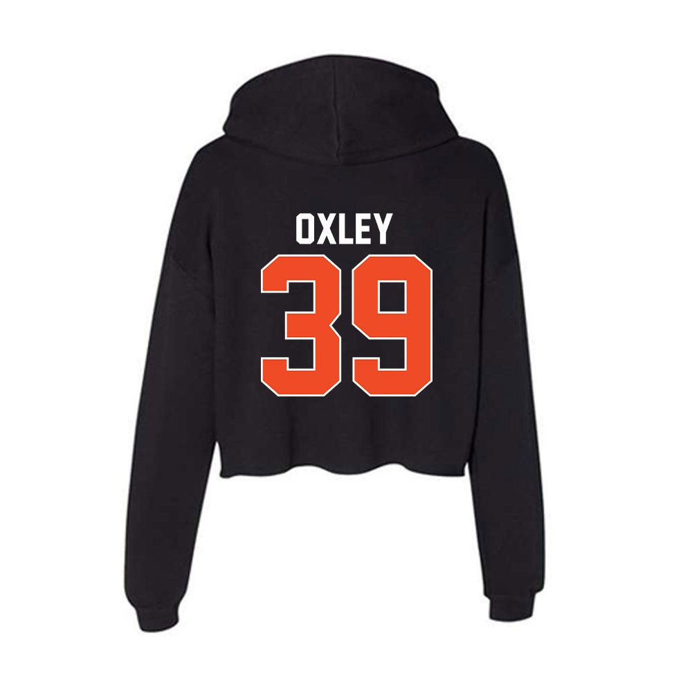 Florida - NCAA Softball : Katelynn Oxley - Women's Crop Fleece Hoodie-1