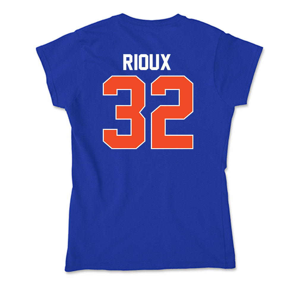 Florida - NCAA Men's Basketball : Olivier Rioux - Soft Style Women’s T-Shirt-1