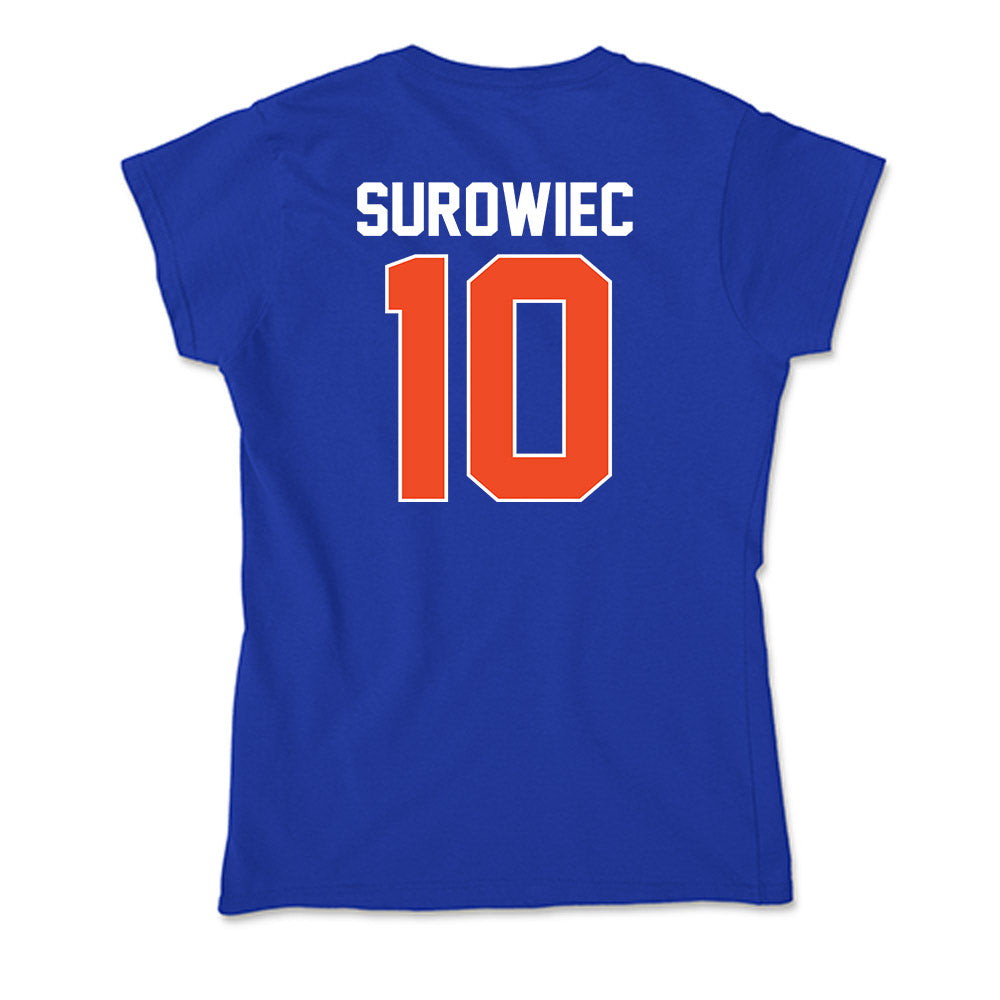 Florida - NCAA Baseball : Ethan Surowiec - Soft Style Women’s T-Shirt-1