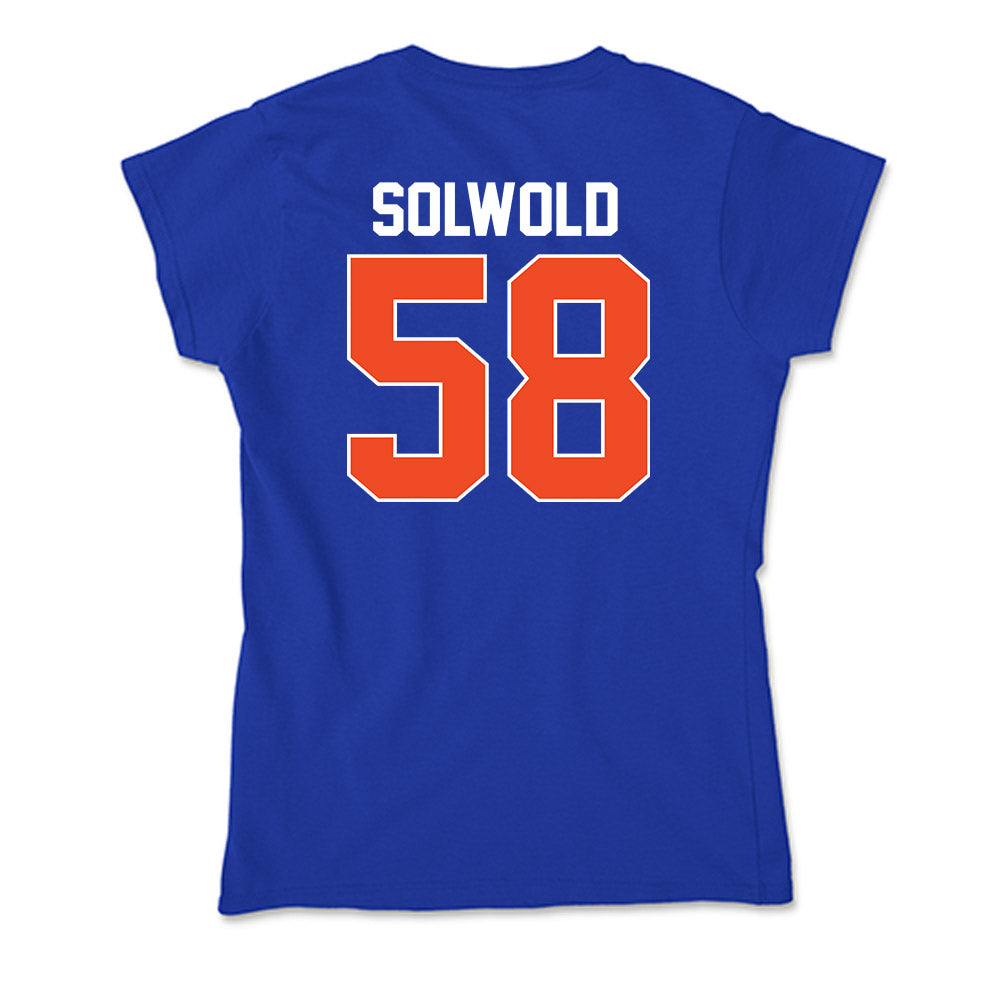 Florida - NCAA Football : Hunter Solwold - Soft Style Women’s T-Shirt-1