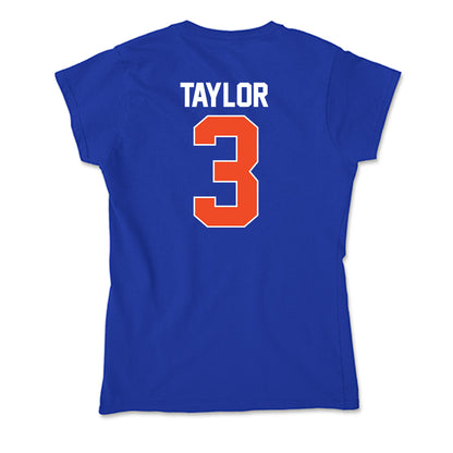 Florida - NCAA Women's Soccer : Kyra Taylor - Soft Style Women’s T-Shirt-1