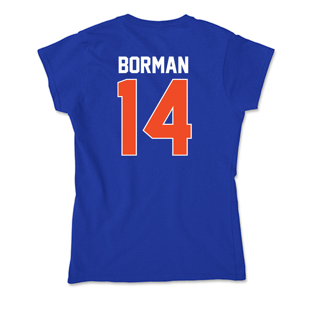 Florida - NCAA Women's Soccer : Tatum Borman - Soft Style Women’s T-Shirt-1
