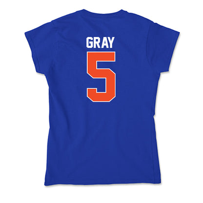 Florida - NCAA Women's Soccer : Mia Gray - Soft Style Women’s T-Shirt-1