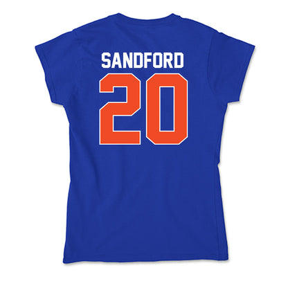 Florida - NCAA Baseball : Schuyler Sandford - Soft Style Women’s T-Shirt-1
