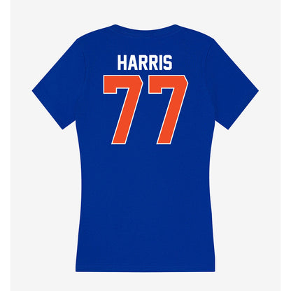 Florida - NCAA Football : Knijeah Harris - Women's V-Neck T-Shirt-1