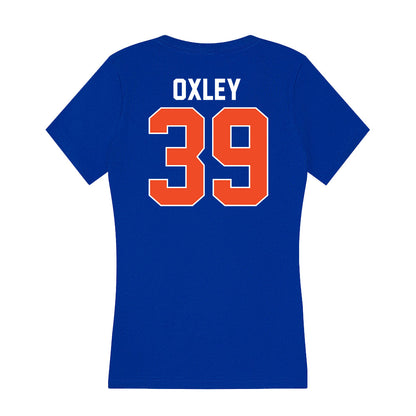Florida - NCAA Softball : Katelynn Oxley - Women's V-Neck T-Shirt-1