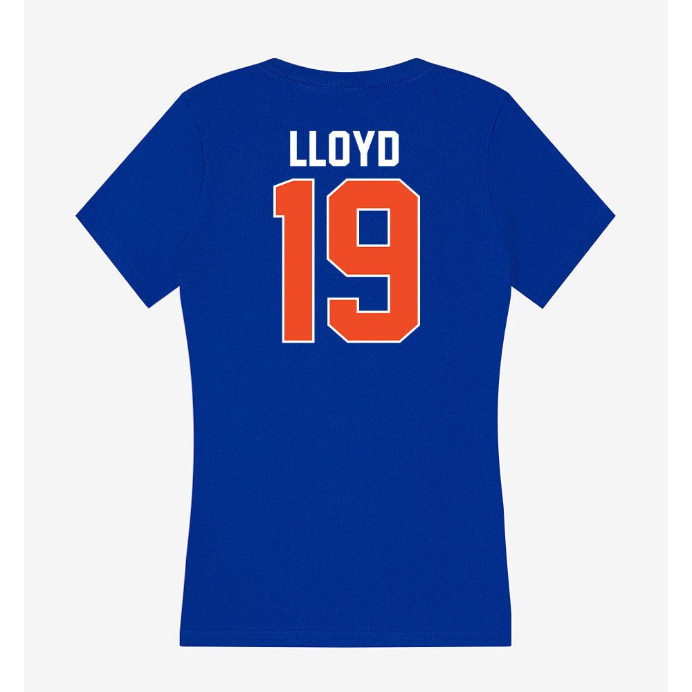 Florida - NCAA Football : Jaylen Lloyd - Women's V-Neck T-Shirt-1