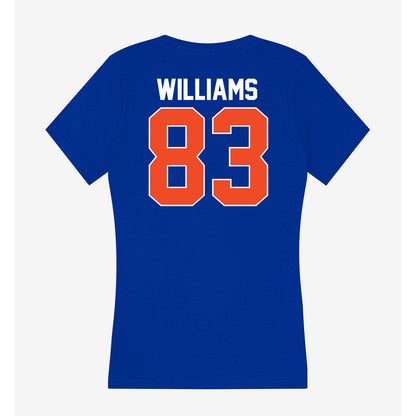 Florida - NCAA Football : Justin Williams - Women's V-Neck T-Shirt-1