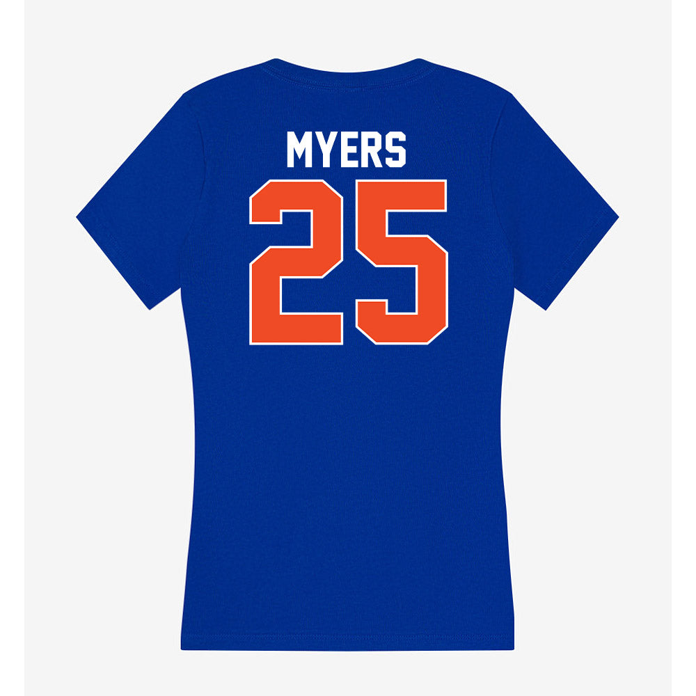 Florida - NCAA Baseball : Kolt Myers - Women's V-Neck T-Shirt-1