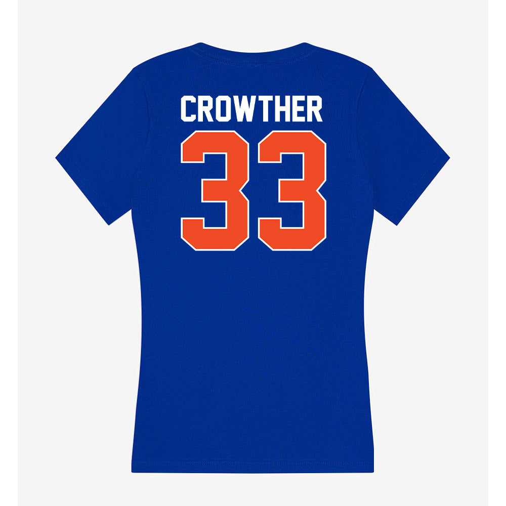 Florida - NCAA Women's Lacrosse : Paige Crowther - Women's V-Neck T-Shirt-1