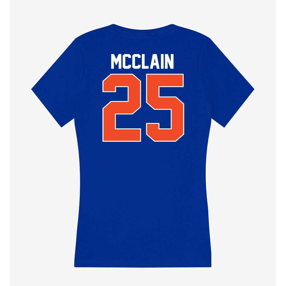 Florida - NCAA Football : Cormani McClain - Women's V-Neck T-Shirt-1