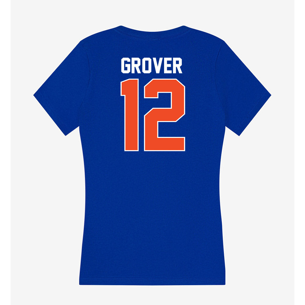 Florida - NCAA Softball : Kendall Grover - Women's V-Neck T-Shirt-1
