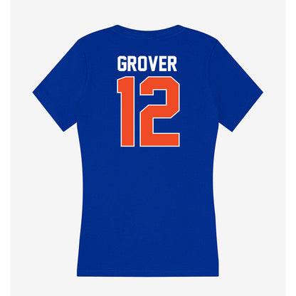 Florida - NCAA Softball : Kendall Grover - Women's V-Neck T-Shirt-1