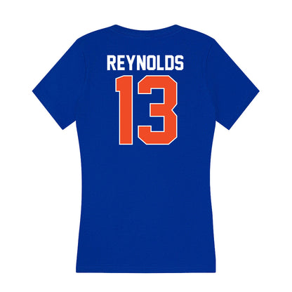 Florida - NCAA Women's Basketball : Laila Reynolds - Women's V-Neck T-Shirt-1
