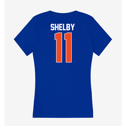 Florida - NCAA Women's Volleyball : Nadiya Shelby - Women's V-Neck T-Shirt-1