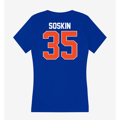 Florida - NCAA Women's Lacrosse : Maya Soskin - Women's V-Neck T-Shirt-1