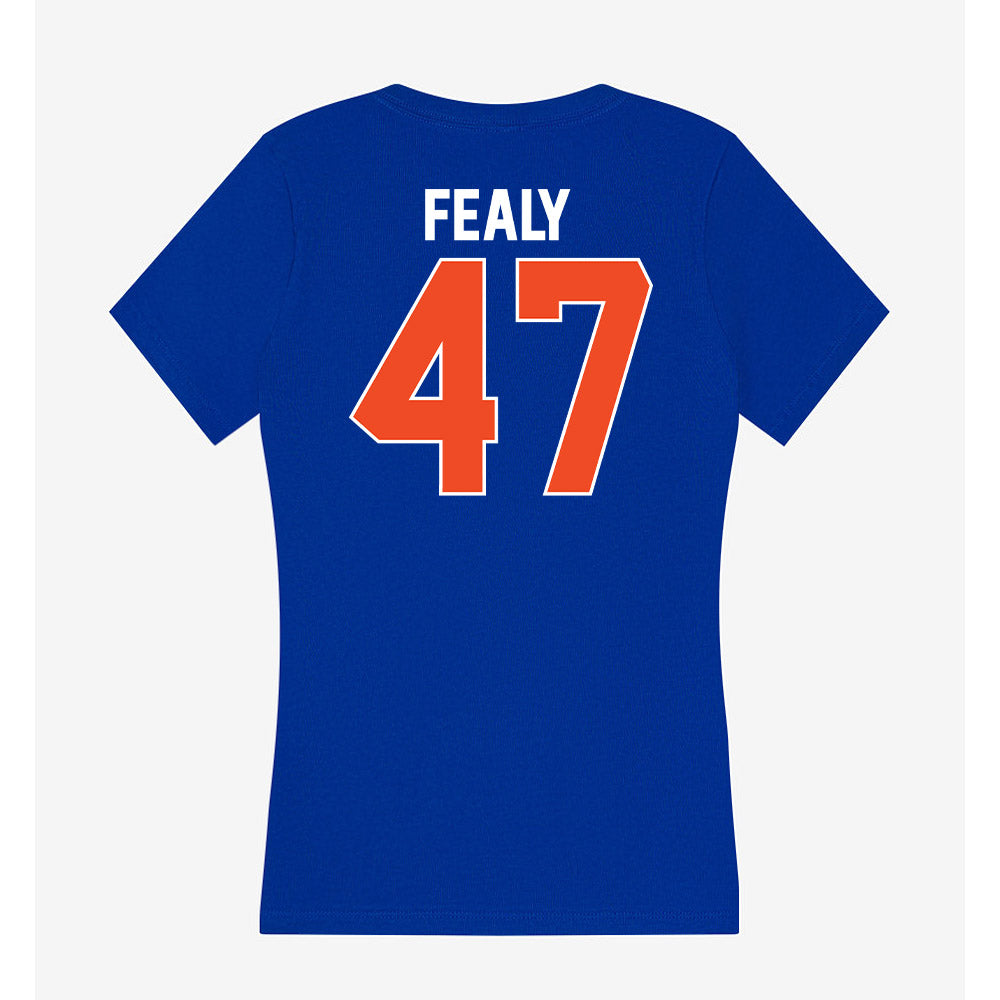 Florida - NCAA Football : Miller Fealy - Women's V-Neck T-Shirt-1
